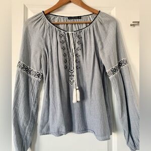 Abercrombie and fitch blouse shirt size M